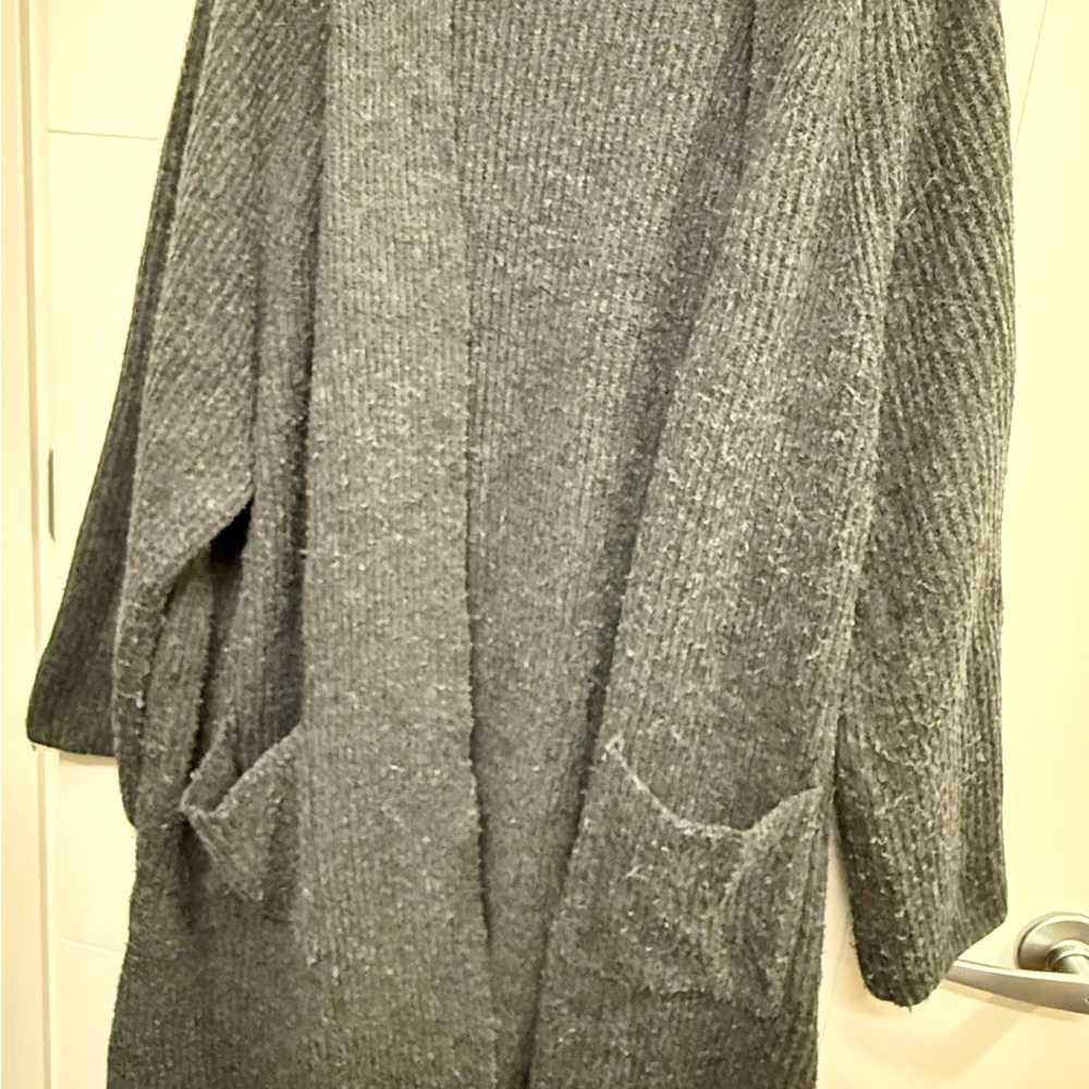 Ava & Viv Charcoal Gray Women's Cardigan